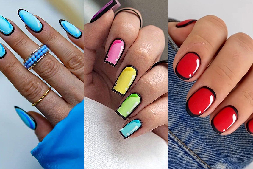 Unhas decoradas: Comic Nails: Comic nails: 15 inspirações da nova