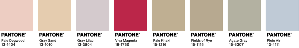 pantone magenta Tons do