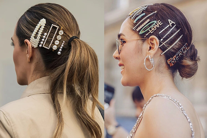 hairstyles with barrettes