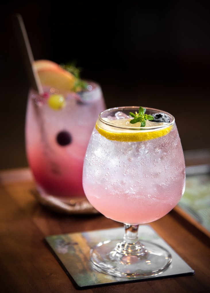 Drinque Pink Lemonade (sem álcool)