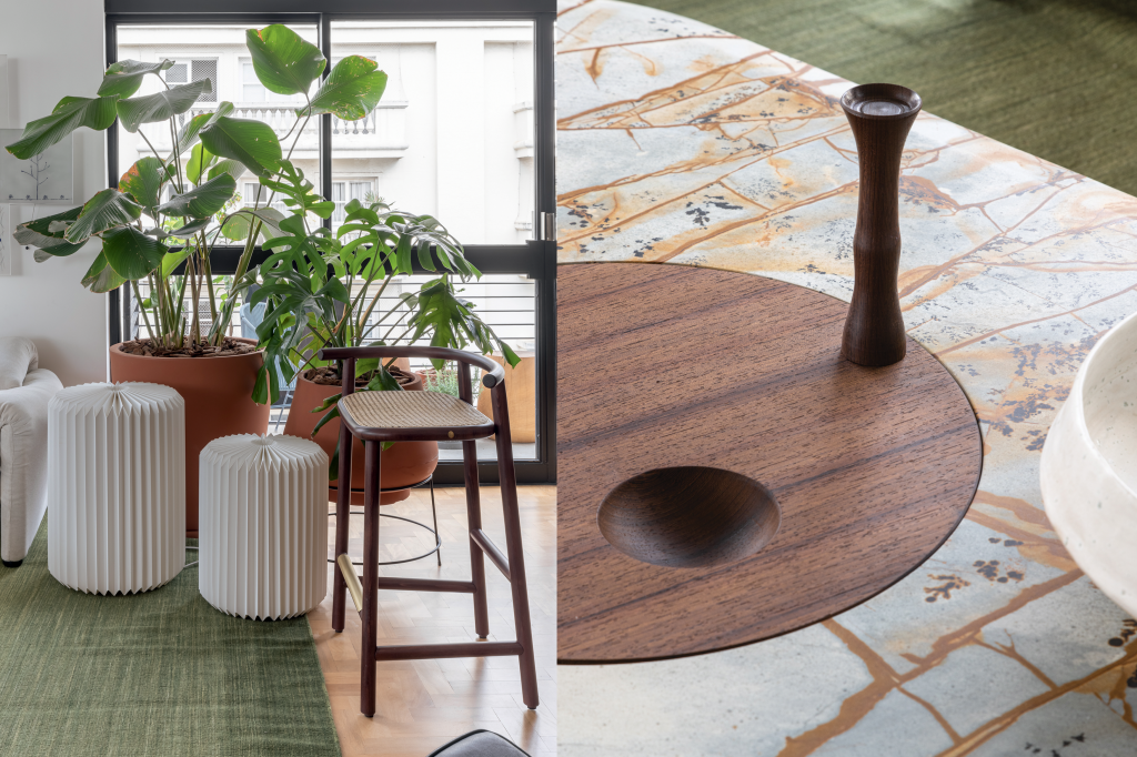 Detalhes do apartamento projetado por Marina Mello
