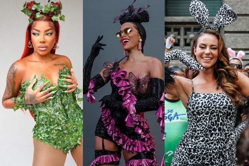 Os melhores looks das famosas no Carnaval 2023