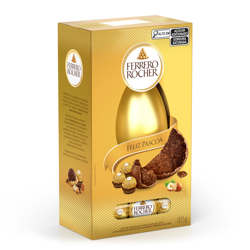 Ferrero Rocher - Ovo de Páscoa em caixa