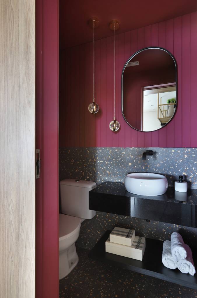 lavabos-decorados-cores-fortes Lavabos decorados: dicas para ousar na decoração
