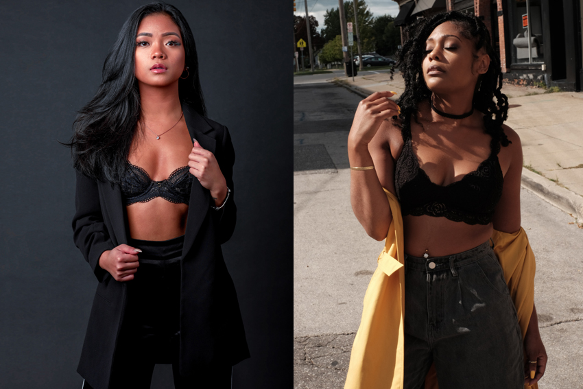 Maneiras elegantes de utilizar lingerie como outwear