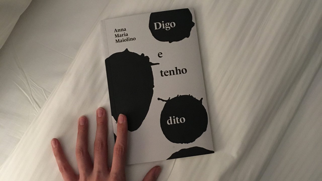 Resenha: livro "Digo e Tenho Dito", de Anna Maria Maiolino