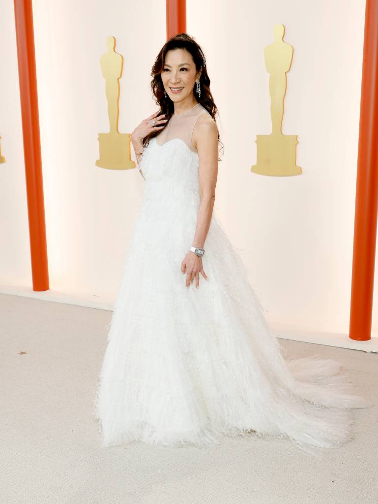 Michelle Yeoh veste Dior.