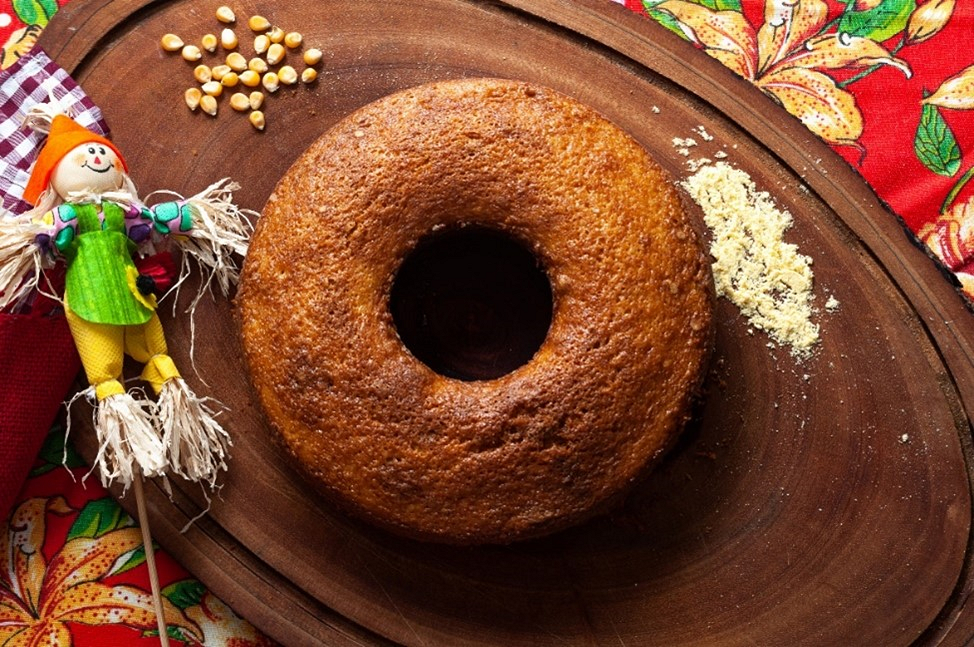 Receita de bolo de milho Receita de bolo de milho
