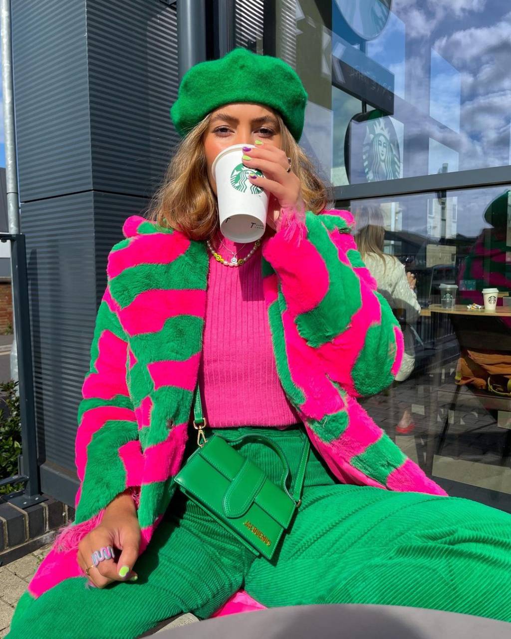 looks de frio Mulheres do estilo criativo.