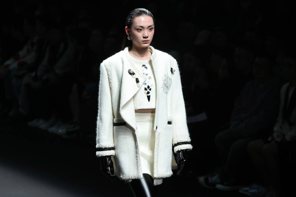 Tendências da fashion week de Xangai. Tendências da fashion week de Xangai.