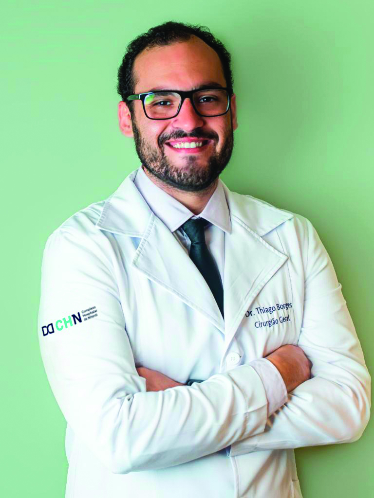 Thiago Borges, cirurgião especializado em endometriose do CHN -