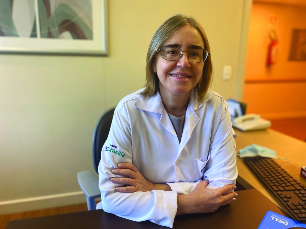 Zuleica Barrio Bortoli, gastroenterologista e coordenadora médica do Núcleo Especializado em Doenças Intestinais Complexas (Nedic) do Hospital Brasília -