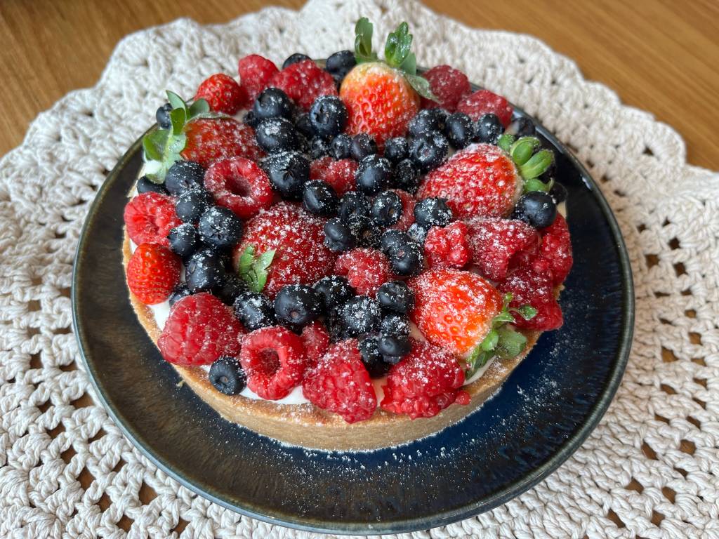 Receita para o Dia das Mães: Torta de Frutas Vermelhas