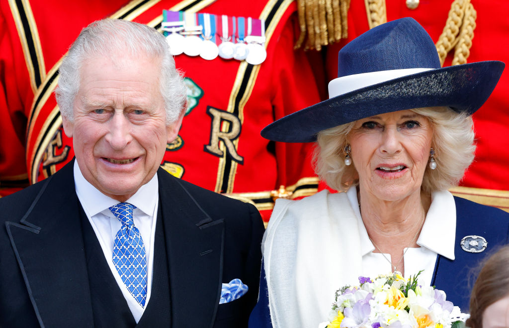 Rei Charles III e a rainha consorte Camilla