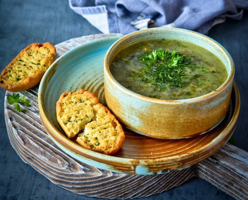 Receita de sopa de ervilha Receita de sopa de ervilha