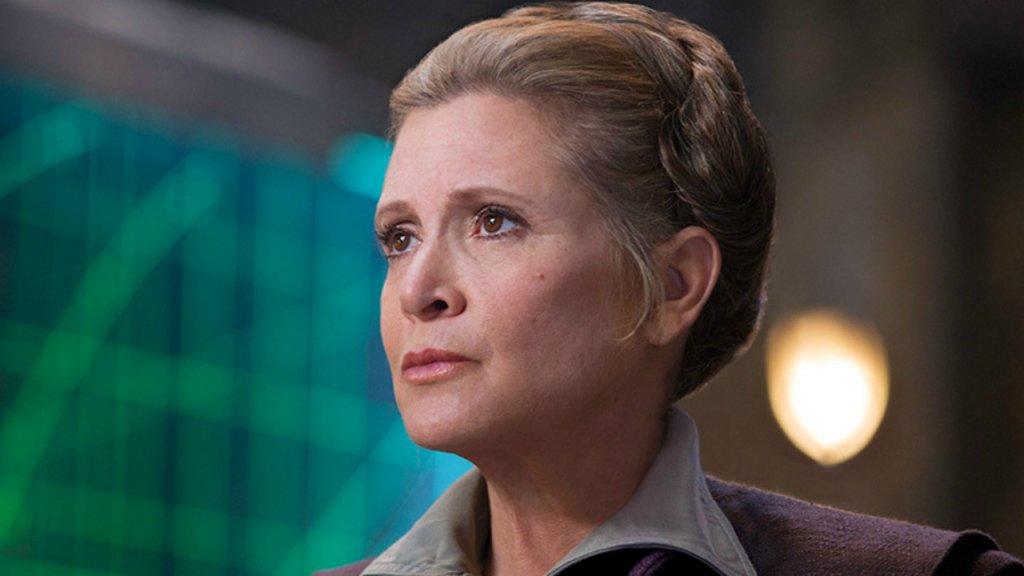Carrie Fisher é a eterna Princesa Leia na saga Star Wars.