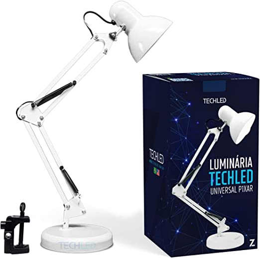 Luminária de Mesa Articulada universal pixar