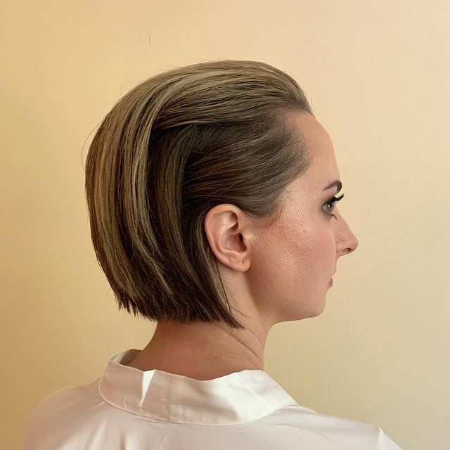 penteado-noivas-cabelo-curto-topete-estilizado Penteados para noivas de cabelo curto: topete moderninho.