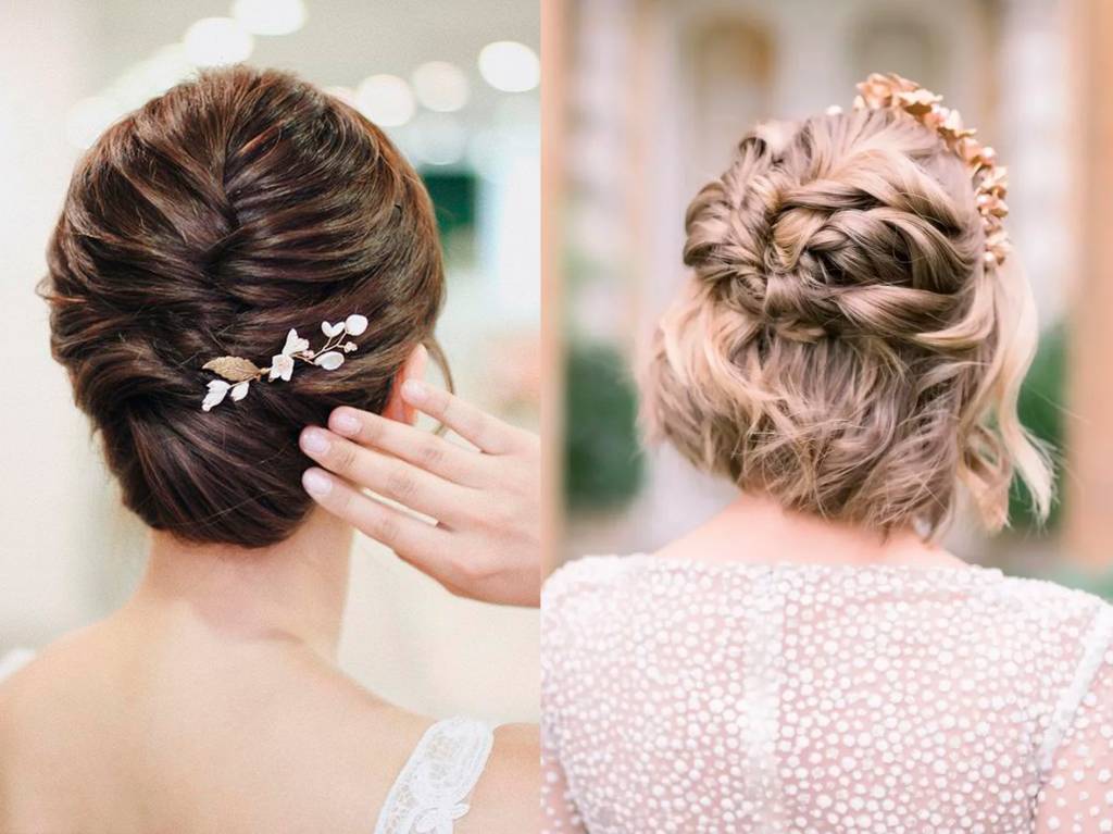 10 penteados para noivas de cabelos curtos