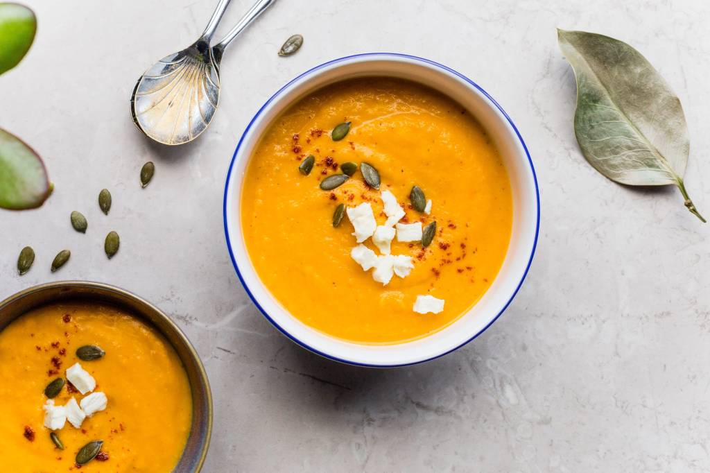 Sopa de abóbora Receita de sopa de abóbora