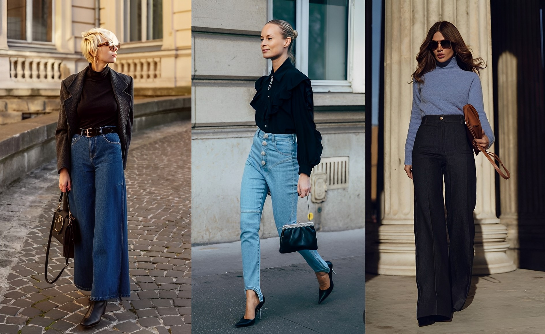 Foto: Jeans da moda: roupas para looks com estilo em oferta no