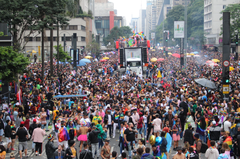 Parada do Orgulho LGBT+ de São Paulo A Parada do Orgulho LGBT+ de São Paulo de 2022