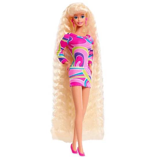 barbie-totally-hair-1992 Barbie Totally Hair, de 1992.