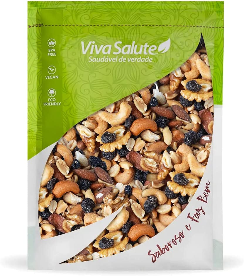 castanhas-amazon Mix de castanhas também conta com opção sem sal.