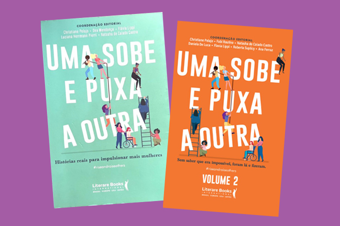 claudia—materia-capinha Série de livros