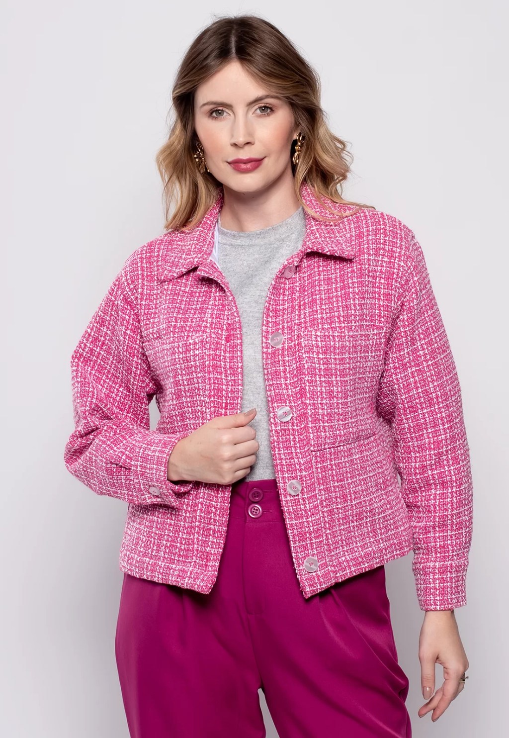 Jaqueta rosa