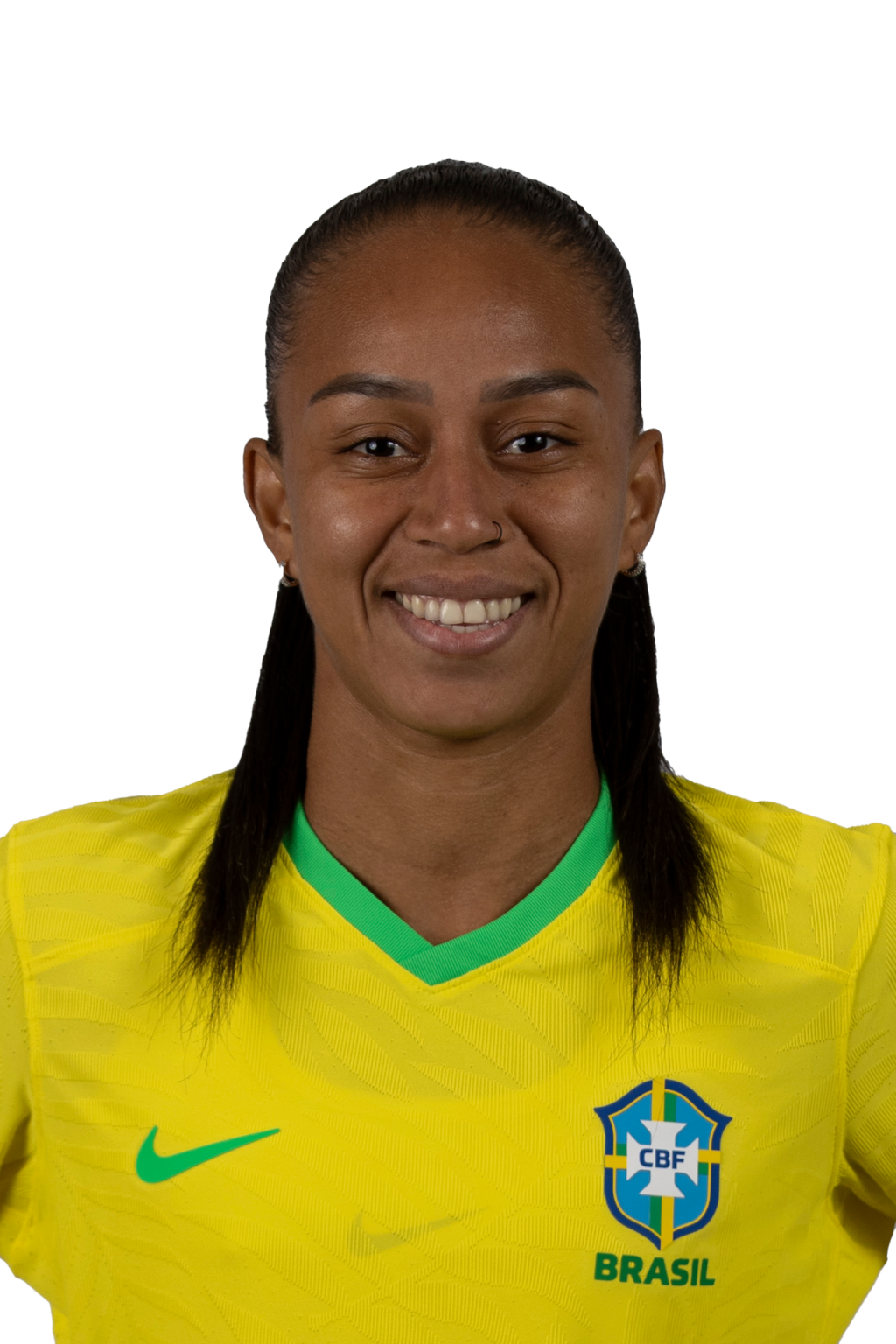 Adriana, jogadora da seleção brasileira de futebol.