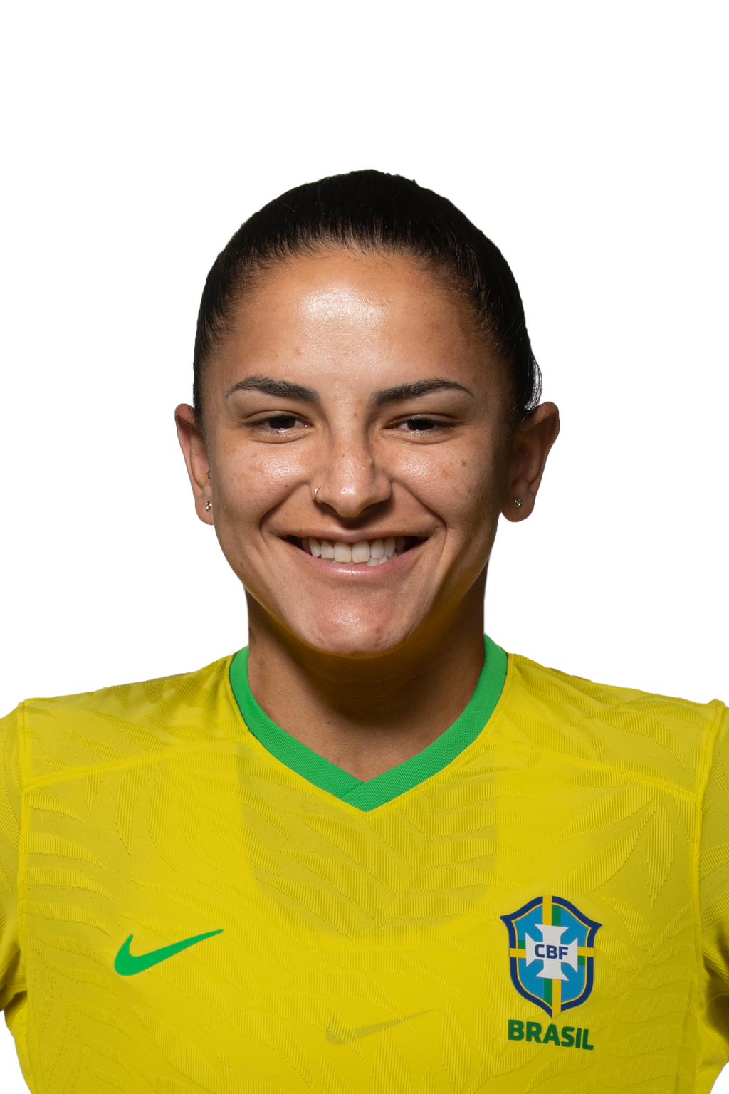 Debinha, jogadora da seleção brasileira de futebol.