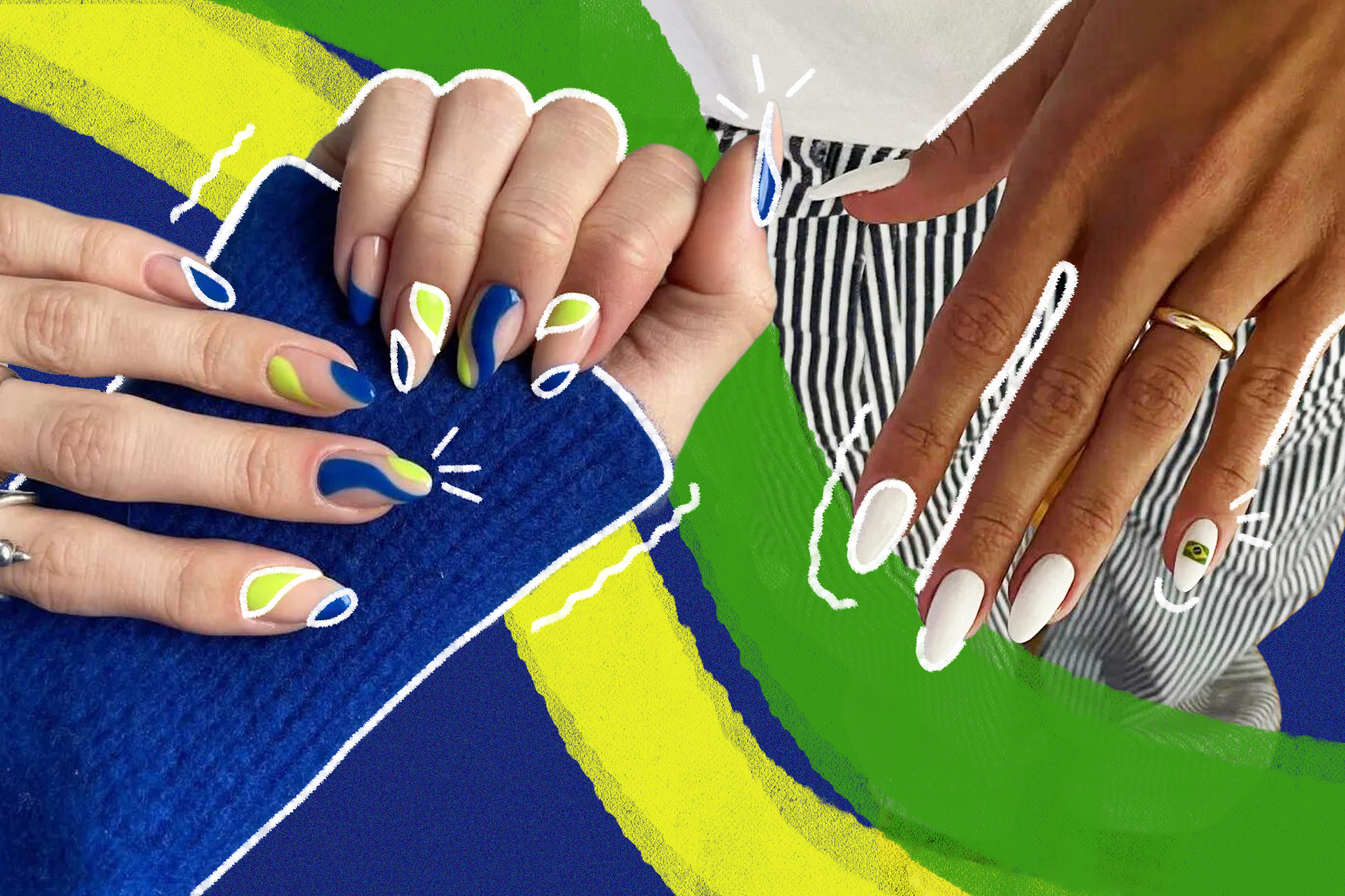 Unhas decoradas para a Copa do Mundo: 5 ideias para se inspirar