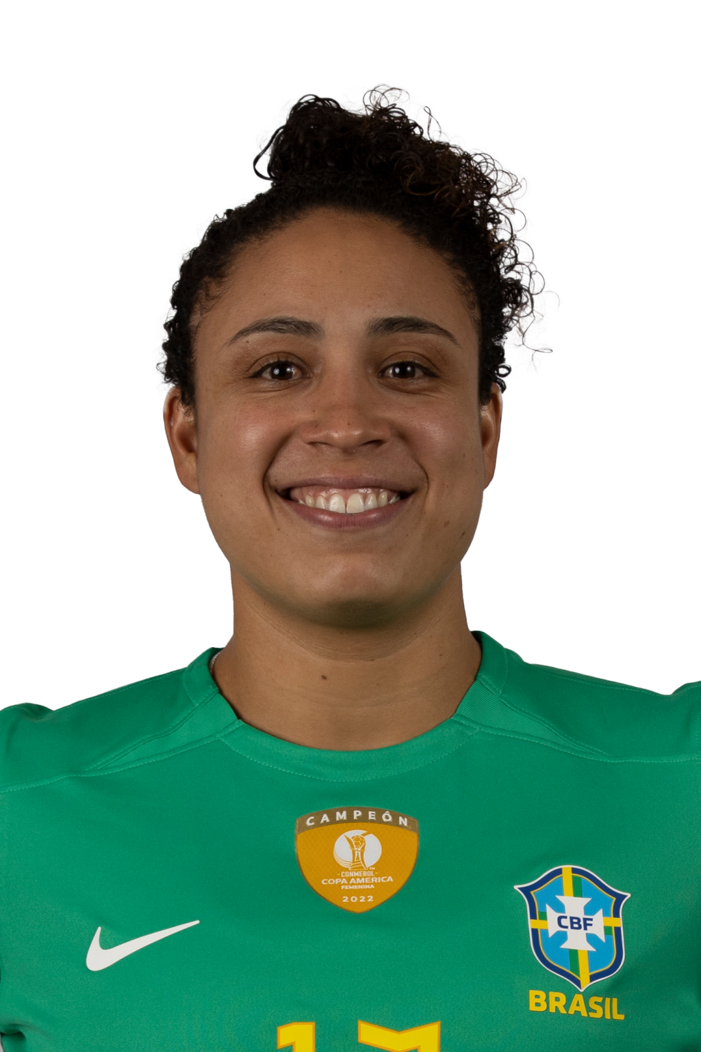 Leticia Izidoro, jogadora da seleção brasileira de futebol.