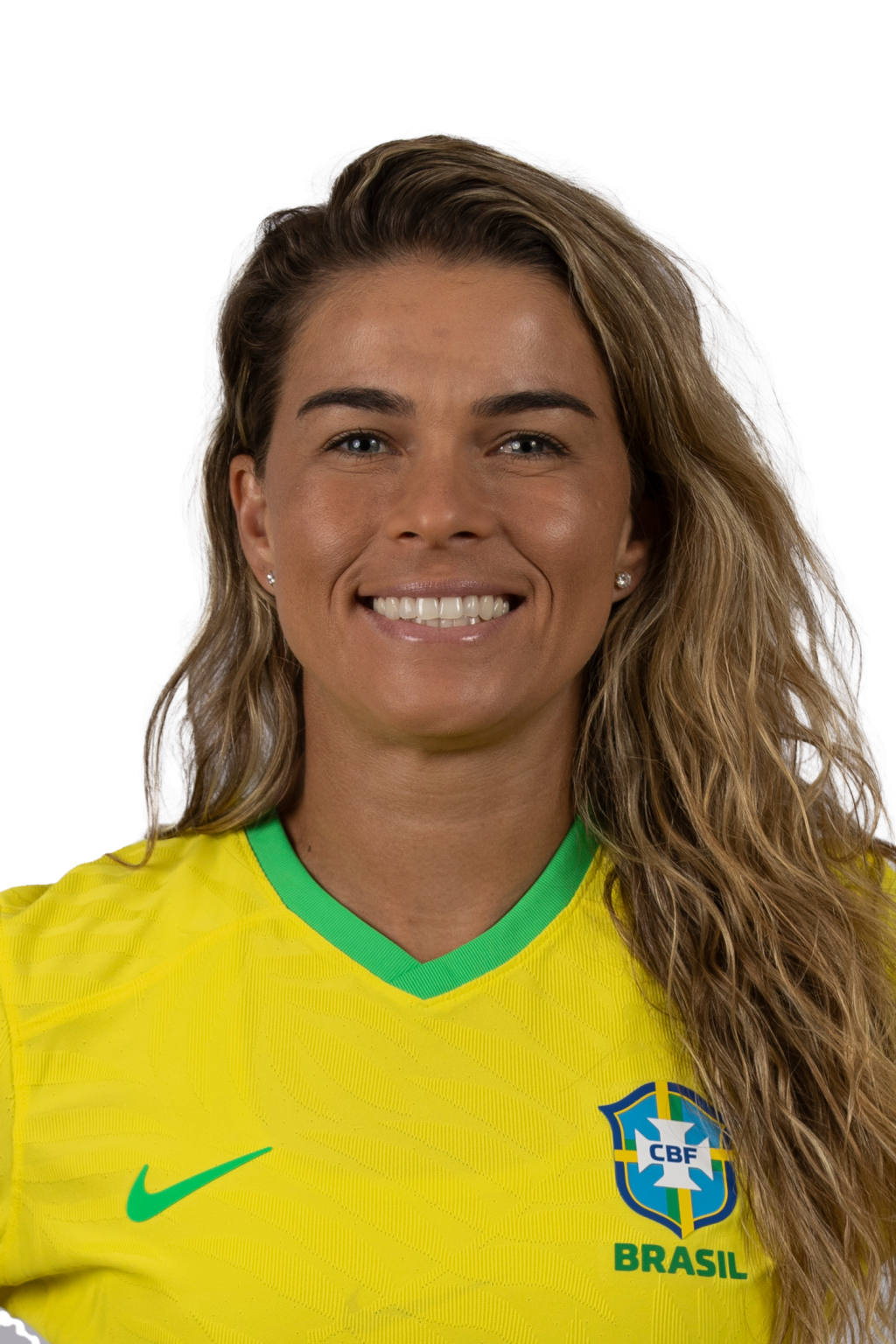 Tamires, jogadora da seleção brasileira de futebol.