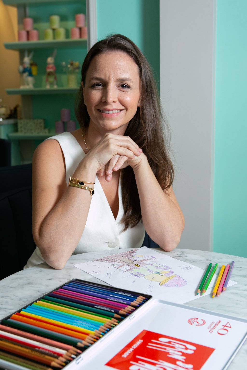 A confeiteira e empresária Mariana Junqueira