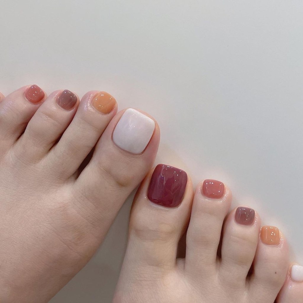 Nail art para pés