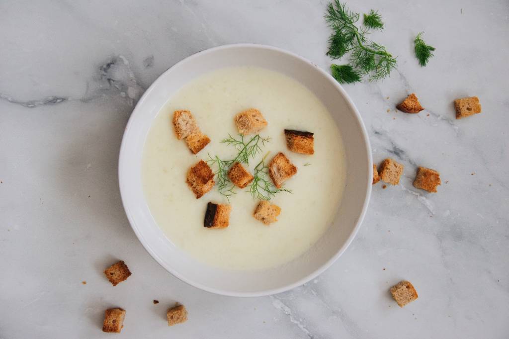 Sopa de couve-flor – receitas saudáveis Creme de couve-flor low-carb
