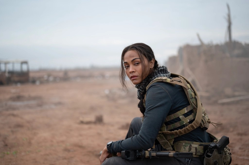 Zoe Saldaña em Operação: Lioness