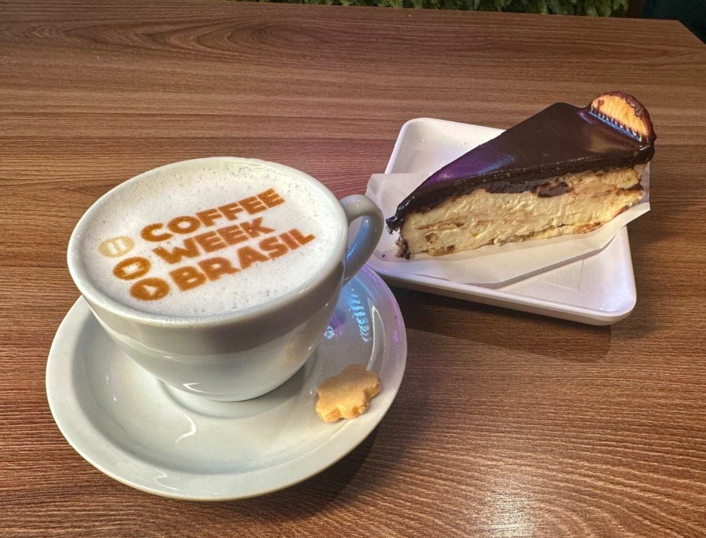 Coffee Week Brasil 2023 – Coffee Selfie O combo da Coffee Selfie, um dos participantes desta edição