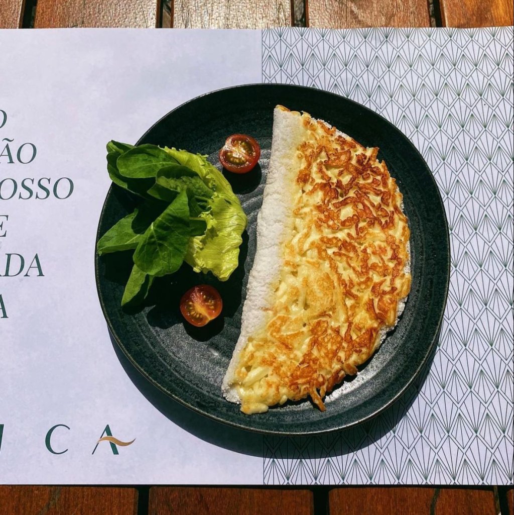 Receita de Tapioca Rendada, por Nica Café
