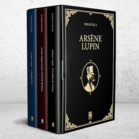 box livros Biblioteca Arsène Lupin