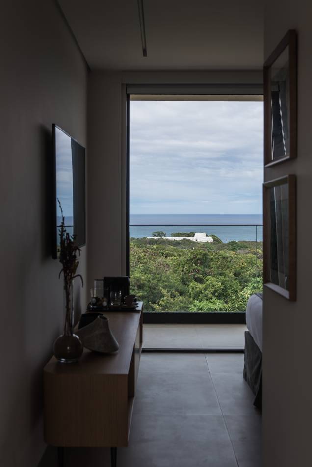 Vista em um dos quartos da pousada. Vista em um dos quartos da pousada.