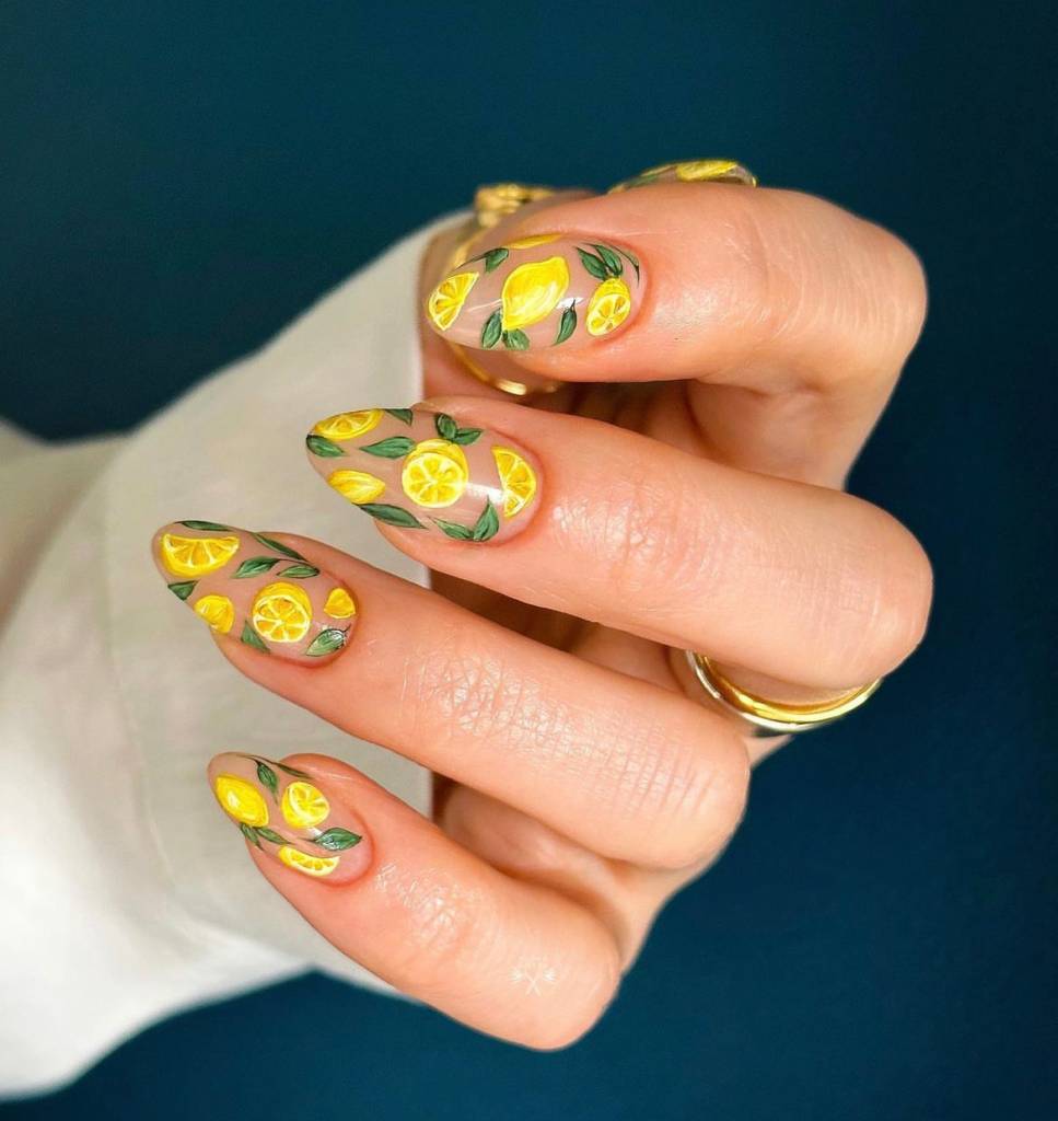 nail-art-primavera-cítricos nail-art-primavera-cítricos