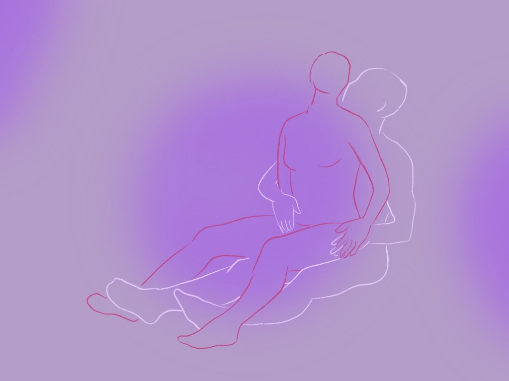 Sexo sem malabarismo: posição encaixadinha sentada