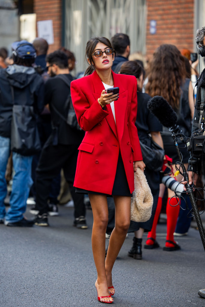 Street Style – Paris Fashion Week – Womenswear Spring/Summer 2024 – Day Two Street Style da Paris Fashion Week temporada de Primavera/Verão 2024