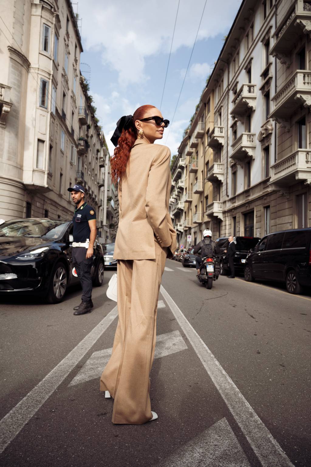 Street Style – Day 3 – Milan Fashion Week – Womenswear Spring/Summer 2024 Street Style – Day 3 – Milan Fashion Week – Womenswear Spring/Summer 2024