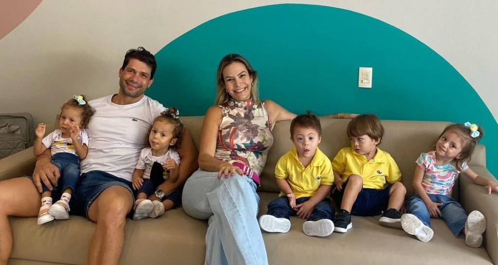 luto-em-família Mariana Mazzelli, Jaime Reisen e filhos