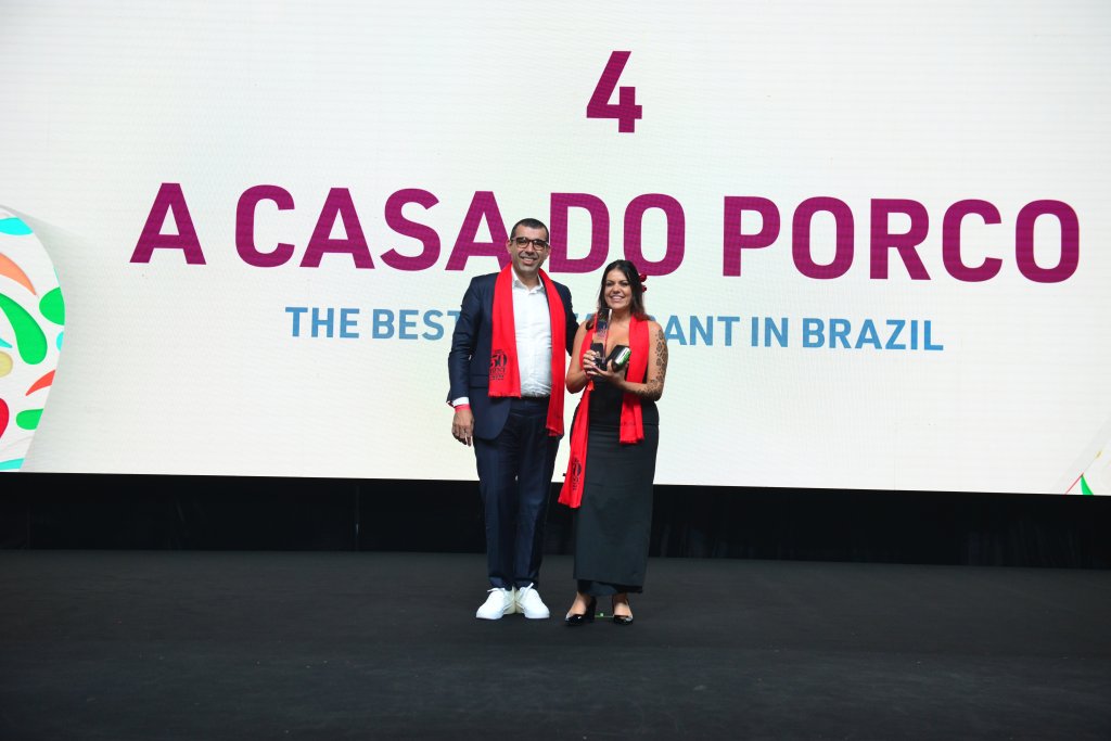 O restaurante 'A Casa do Porco', de Janaína Torres Rueda e Jefferson Rueda, levou o primeiro lugar da premiação em 2022