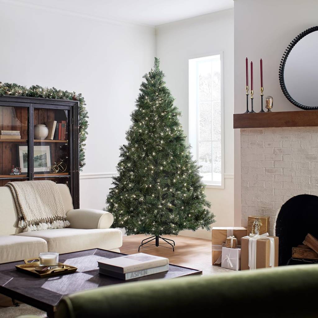 Decoração de Natal com árvore minimalista Decoração de Natal com árvore minimalista